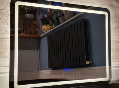 LED Bathroom Mirror 80x60cm Antifog