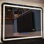 LED Bathroom Mirror Makeup Cosmetic 80x60cm Image 2