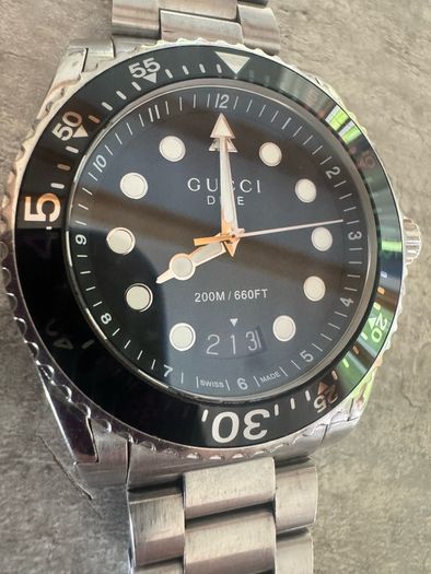 Gucci Dive 45mm like new