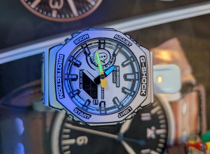 Casio GShock Manga Edition Black & White (GA-2100MNG-7A)