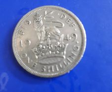 George vi shilling 1949