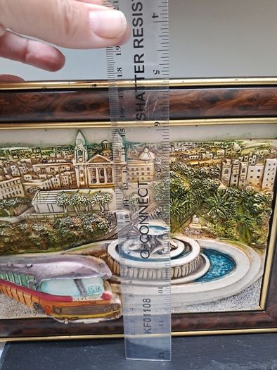 Pair of Handmade Malta 3D Wall Plaques John Borg