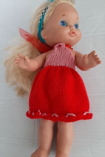collectable vintage matel doll in original clothes
