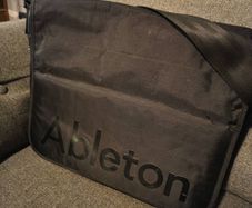 Ableton Branded Padded Messenger Equipment Bag in Excellent Condition