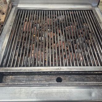 Refurbished Lava Stone Gas Char Grill 7076