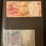 Malaysian  10 ringgit and 1 ringgit note 1998- 2001 Image 2