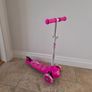 Pink 3 wheel light up  scooter Image 2