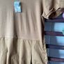 dress Bnwt tan short sleeve dress with pockets size small united colors of Benetton Image 5