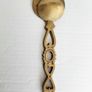 2 vintage brass spoon/strainer Image 4