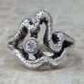 Vintage Modernist Ring Image 2