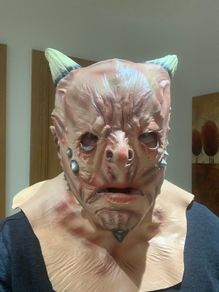 halloween full head Demon mask