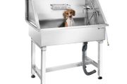 Commercial Pet grooming tub Dog Bath stainless steel