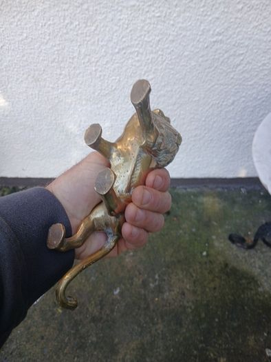 large brass animals