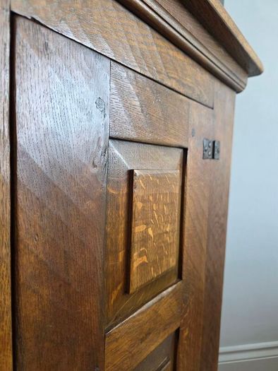 Mid-Century Solid Oak Cabinet