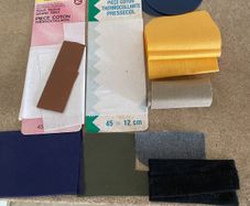 Iron on patches selection