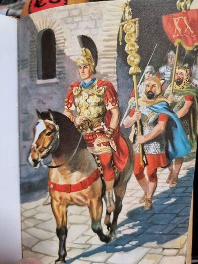 Julius Caesar and Roman Britain ladybird history