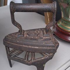 Early 1880's  Flat Iron &  Stand
