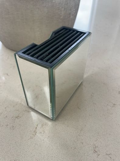 Laura Ashley mirrored coasters