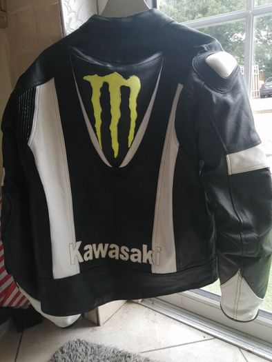 kawasaki leather jacket