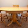 Extendable Dining Table & 4 Matching Chairs Image 2