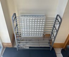 5 tier shoe rack