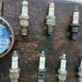 vintage sparkplug display board Image 6