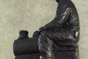 Beautiful cold cast bronze figurine by the late Jeanne Rynhart.