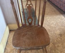 Vintage oak chair