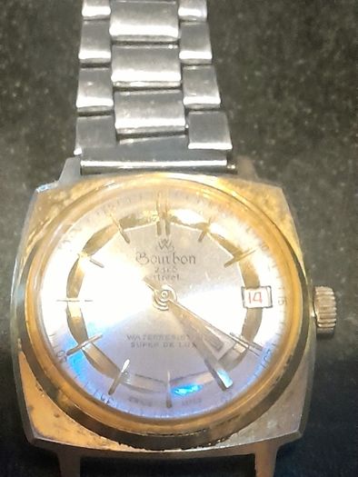 Bourbon manual Swiss watch