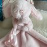 Jelly Cat - Bashful Pink Bunny Soother / Rare Image 2