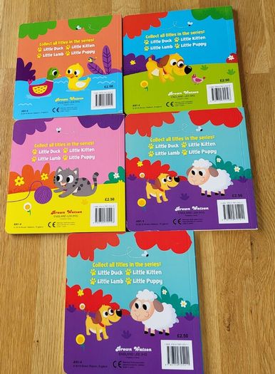 Brown Watson animal books, set of 5 for 9 Euro