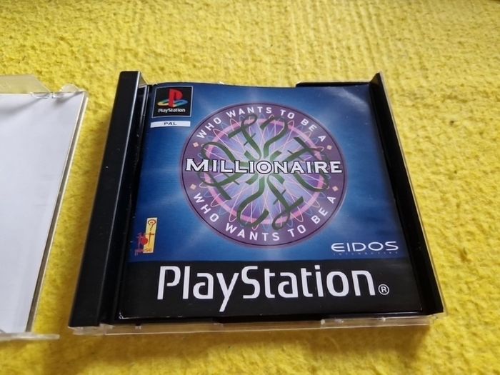 Who wants to be a millionaire PlayStation1 Ps1 PlayStation2 Ps2 games Original