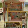 Large Wooden Dollhouse Image 4