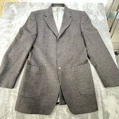 Marks & Spencer Collezione Wool Cashmere Blazer Charcoal 40 Long