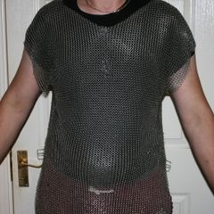 Battle Chain Mail Body Armor