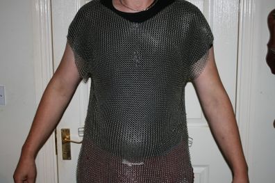 Battle Chain Mail Body Armor