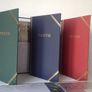 3x Classic Slipcover Photo Albums (Green, Navy, Burgundy) Gold Trim: AVAILABLE FOR COLLECTION Image 3