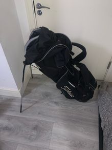Tiltiest stand golf bag w rain cover