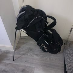 Tiltiest stand golf bag w rain cover