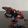 LEGO Castle: Black Dragon from Set 7094 King's Castle Siege (2007) - Vintage Image 3