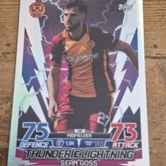 Topps Match Attax, SPFL 2022-23, Card 318, Sean Goss, Motherwell FC - free standard postage