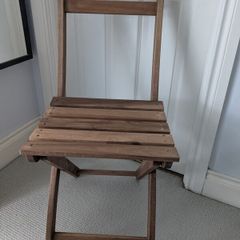 Ikea Folding Wooden Chair