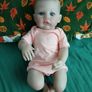 Reborn Dolls Newborn Baby Reborn Dolls Reborn Girls 19 inch Lifelike Soft Silicone Realisitc Handmade Vinyl soft Lifelike Cute Newborn Reborn Doll Toys, Yellow Image 3