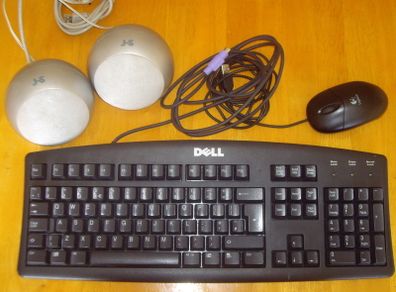 Keyboard, Mouse,  speakers