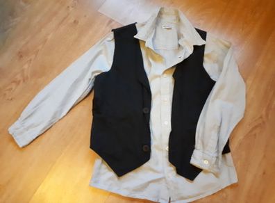 Shirt / Vest Set. Age 8-9