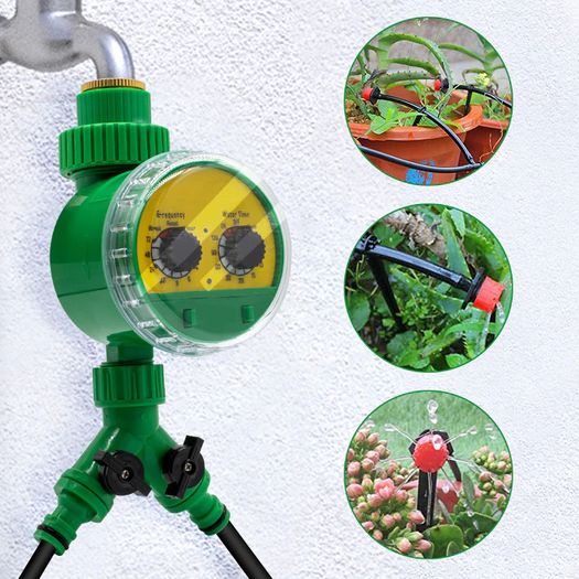 BRAND NEW 50M Self Automatic Garden Watering System Water Drip Irrigation System Plant Watering Kit Mist Set Irrigation Drippers for lawn