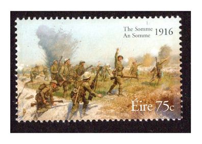 2006 Ireland 90th Anniversary of the Battle of the Somme Commemorative Stamp Mint Never Hinged (MNH)