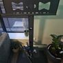 Universal Rolling TV Floor Stand / TV Trolley 32 to 70 Image 2
