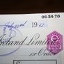 CHEQUES - 1962 - Provincial Bank of  Ireland Limited Image 3