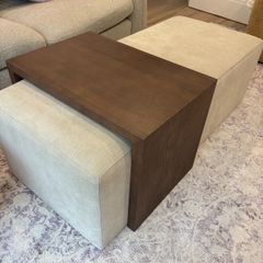 Bargain footstool / ottoman / coffee table